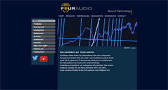 Desktop Screenshot of four-audio.com